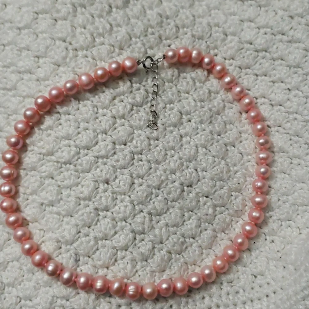 Pink Pearl chocker - Picture 2 of 8